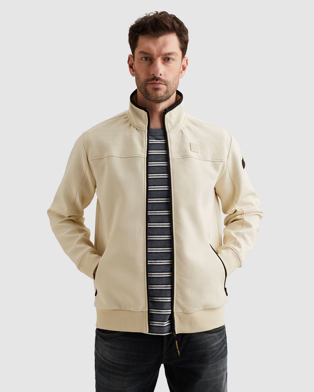 PME Legend | Sweat jacket met opstaande kraag en ritssluiting PSW2602476-7013