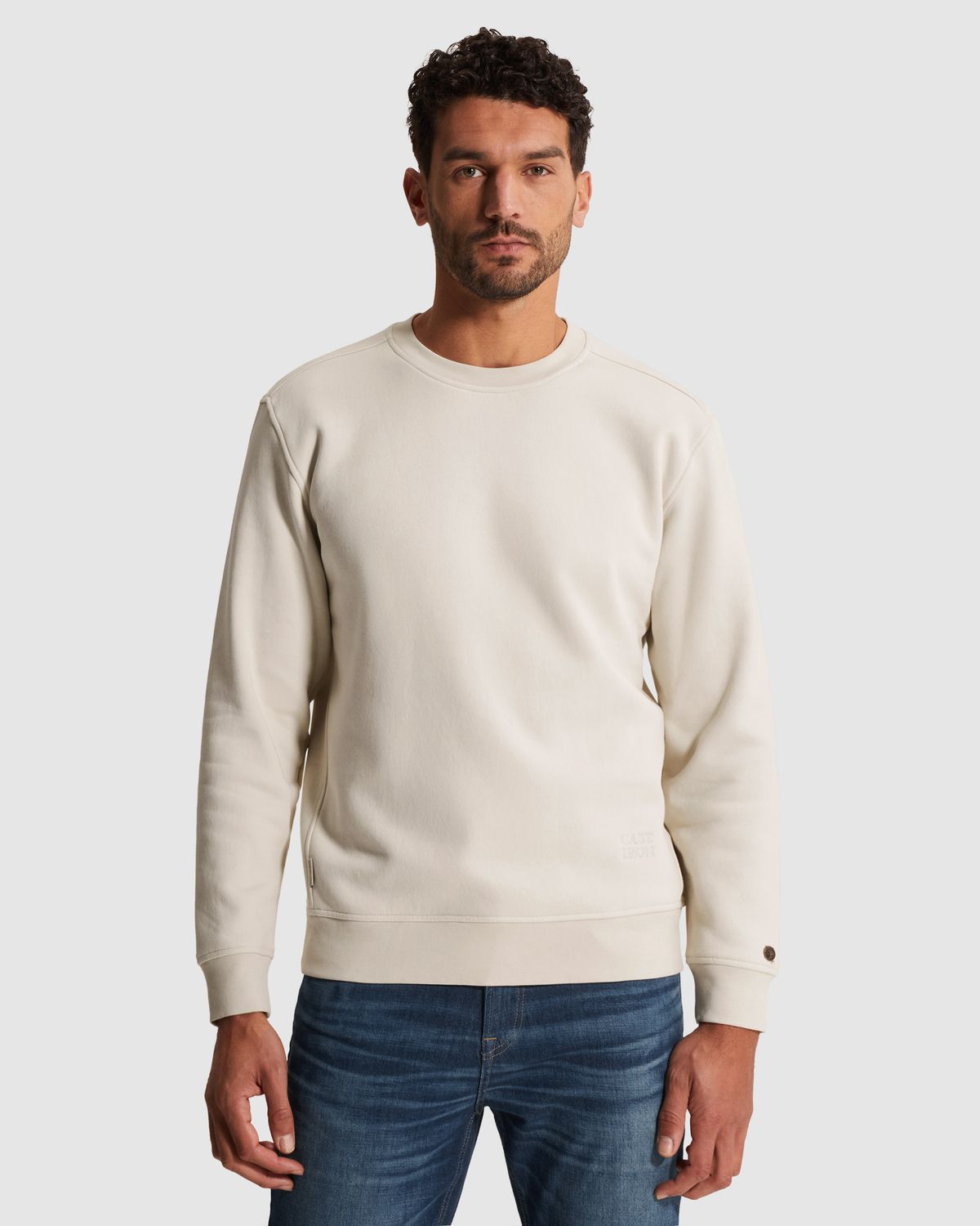 Cast Iron | Sweatshirt met back artwork CSW2602405-7178