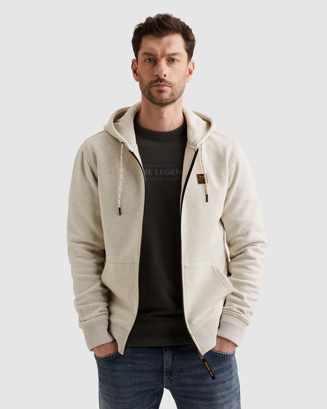 PME Legend | Sweat jacket met capuchon en ritssluiting PSW2602422-910