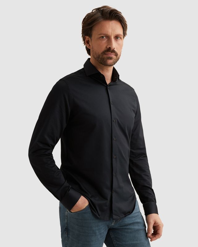 Vanguard | Oxford overhemd van jersey VSI2602201-5073