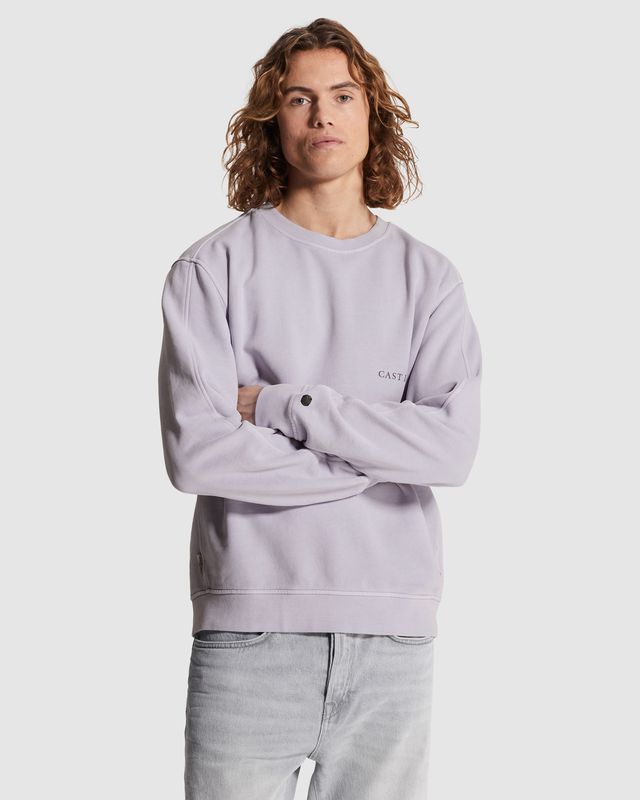 Cast Iron | Sweatshirt met off-placed logo CSW2602401-4270