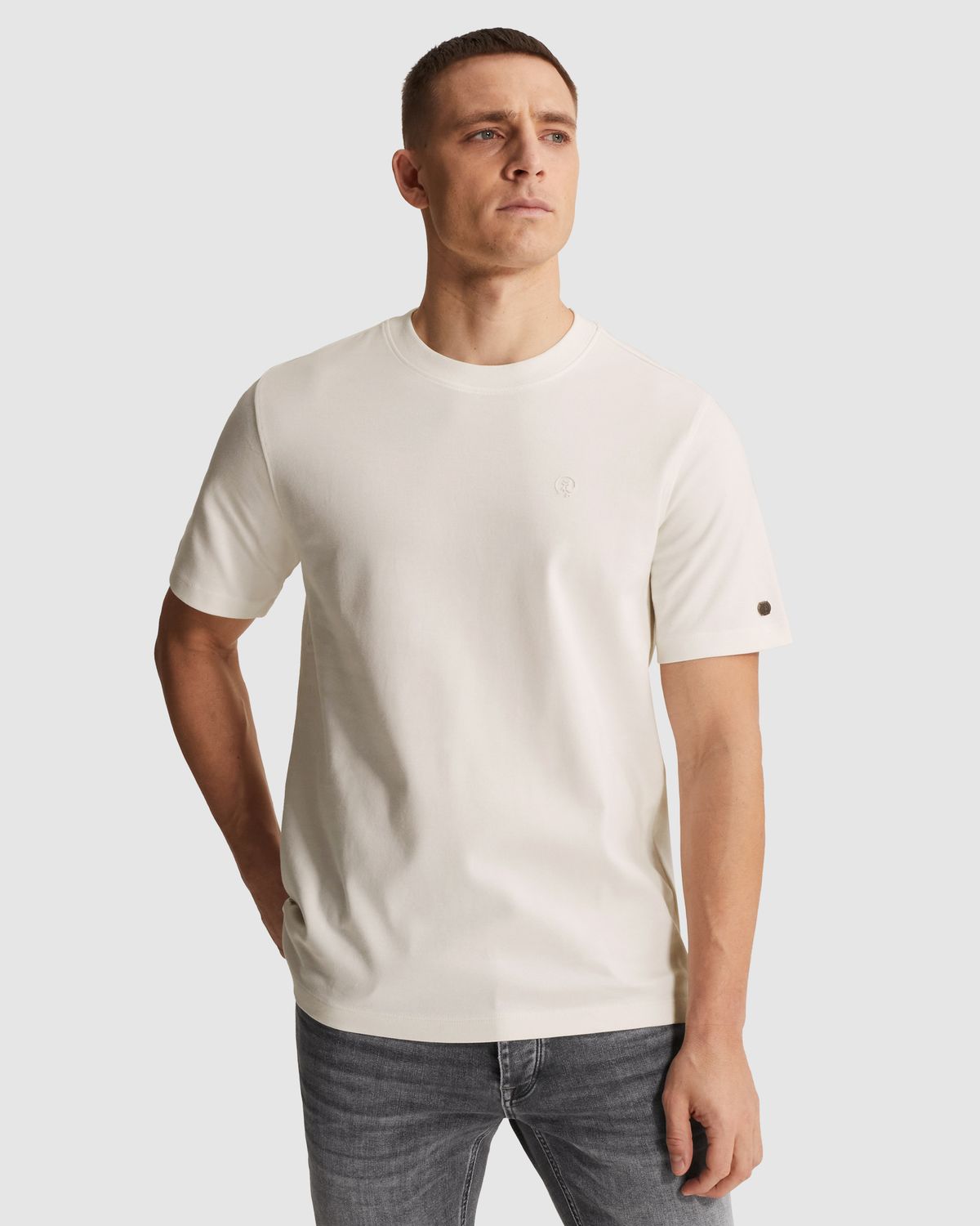 Cast Iron | T-shirt van interlock jersey CTSS650001-7002