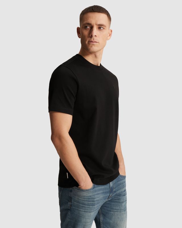 Cast Iron | T-shirt van interlock jersey CTSS650001-999