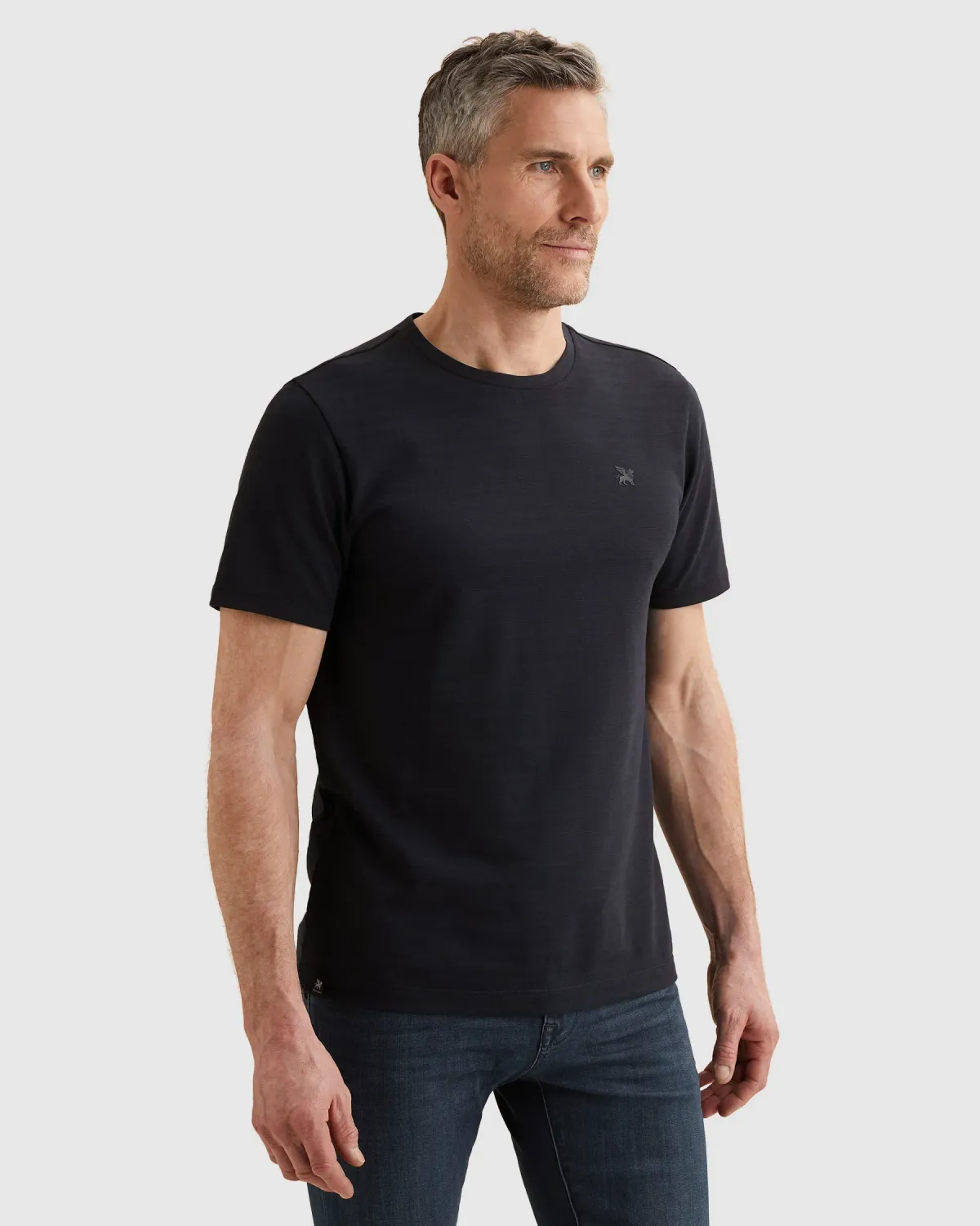 Vanguard T-shirt met streepstructuur VTSS2603512-5073