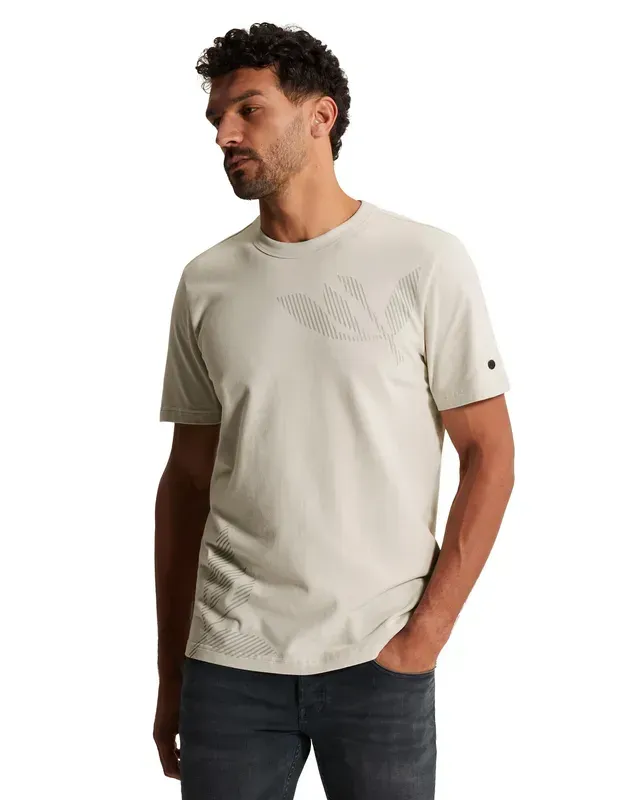 Cast Iron T-shirt met off-placed artwork CTSS2603506-7178