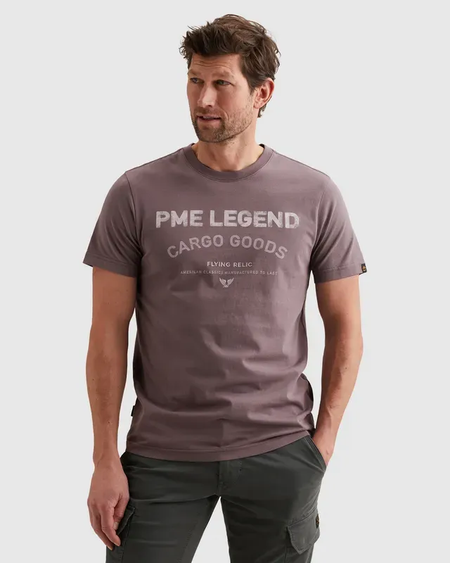 PME Legend T-shirt van kenmerkend artwork PTSS2603590-4323