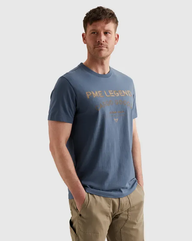 PME Legend T-shirt van kenmerkend artwork PTSS2603590-5052