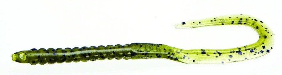 Zoom 001019 U-Tale Worm, 6 3/4, Watermelon Seed