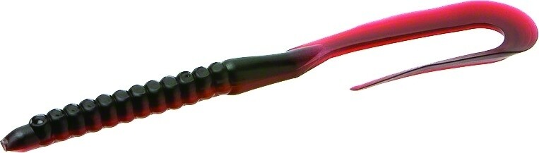 Zoom 001029 U-Tale Worm 6 3/4&quot; Red Shad 1295
