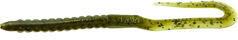 Zoom 001025 U-tale worm 6 3/4&quot; Green Pumpkin 1257