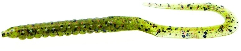 Zoom 001054 U-Tale Worm, 6 3/4&quot; 20Pk, Watermelon Red