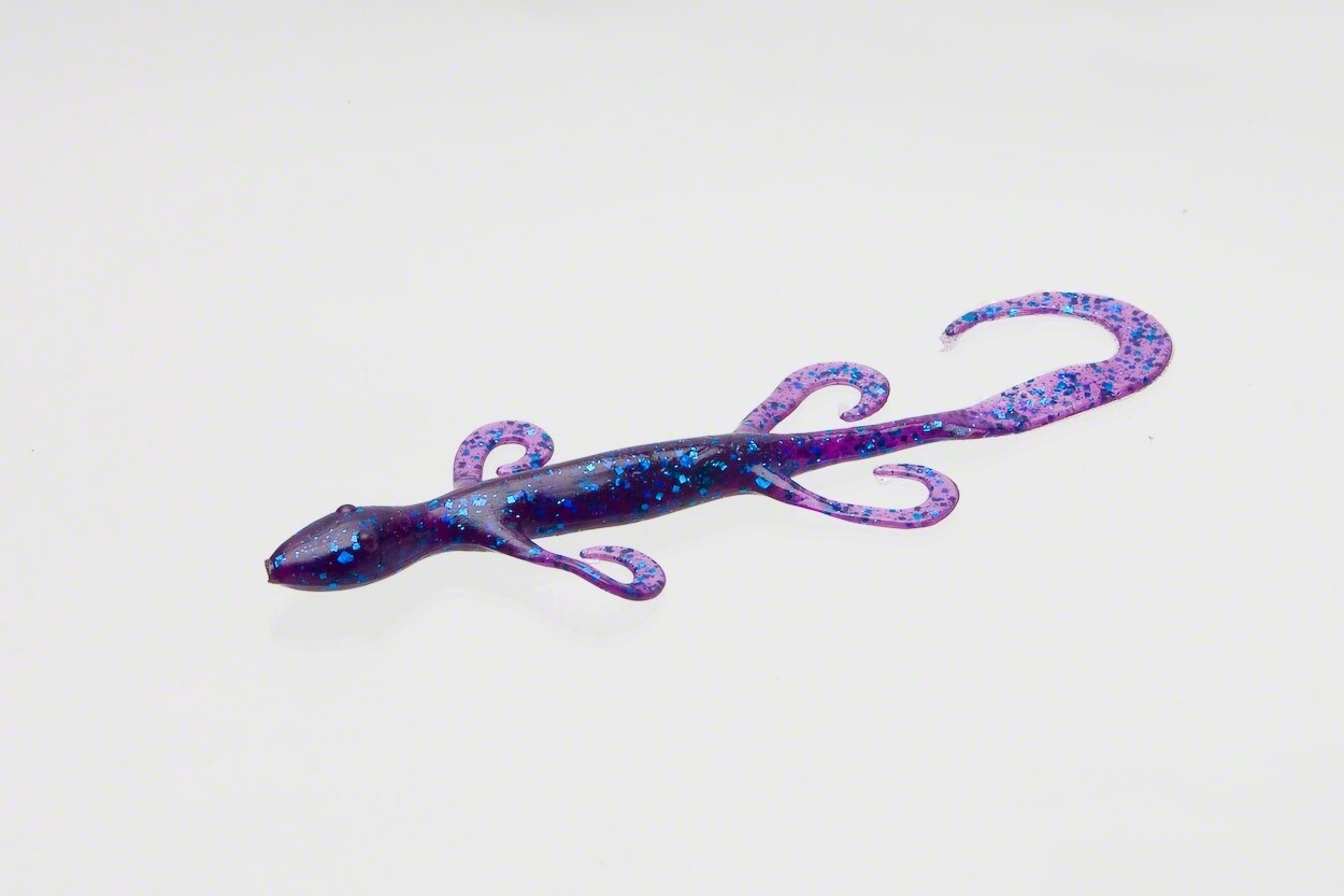 Zoom 002003 Lizard 6&#39;, 9pk, Electric Blue