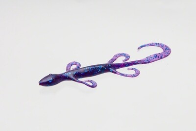 Zoom 002003 Lizard 6&#39;, 9pk, Electric Blue