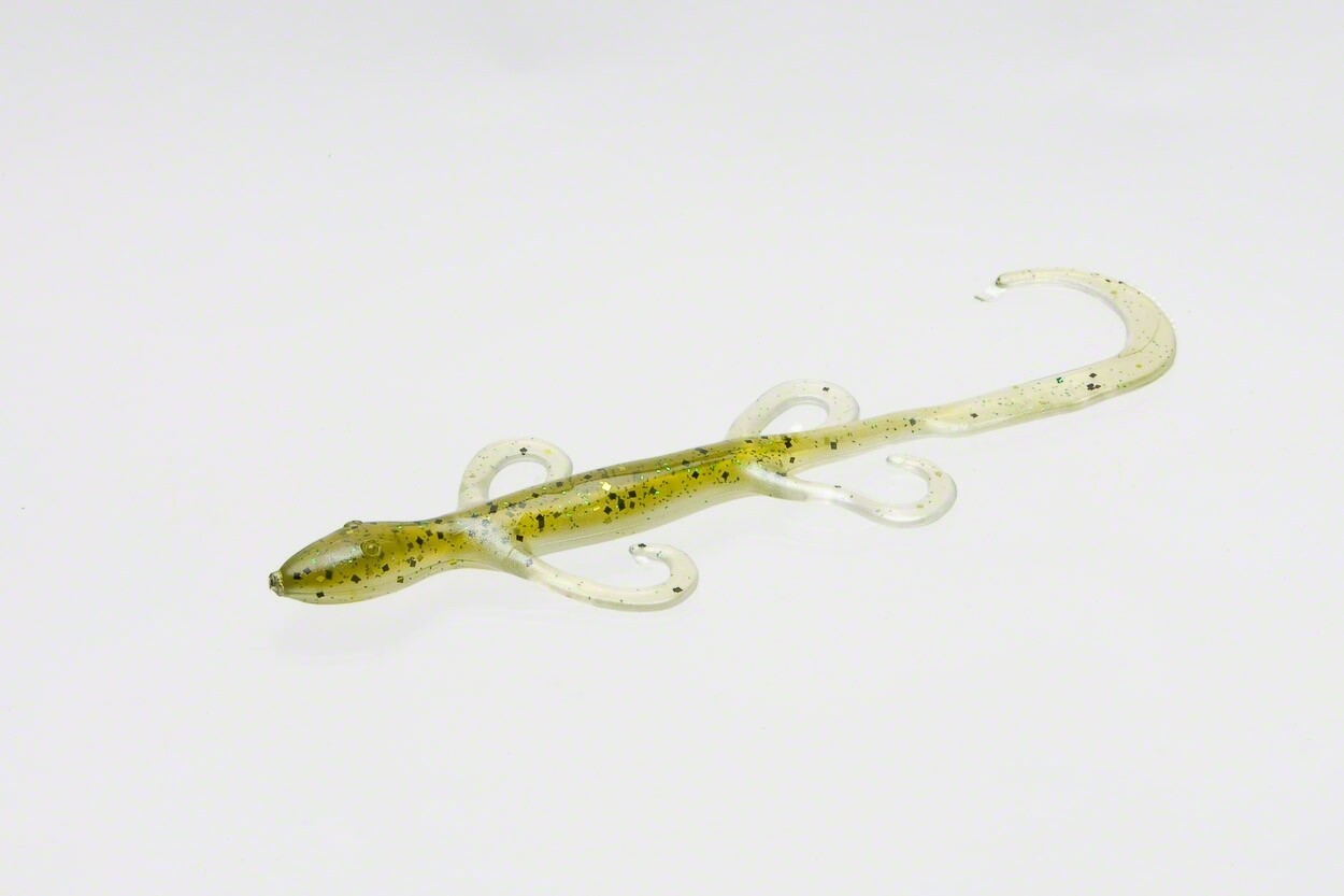 Zoom 002115 Lizard, 6&quot;, 9Pk, Baby Bass