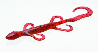 Zoom 002018 Lizard, 6&quot;, 9Pk, Cherry Seed