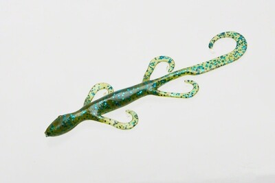 Zoom 002103 Lizard, 6&quot;, 9Pk, Blue Watermelon