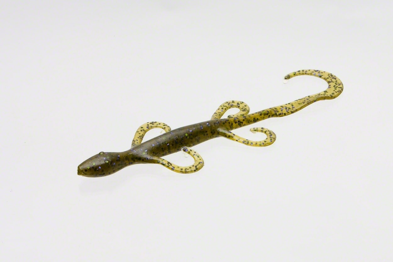 Zoom 002120 Lizard, 6&quot;, 9Pk Watermelon Candy