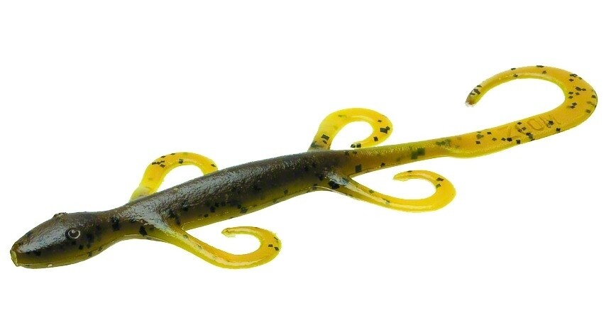 Zoom 002257 Lizard, 6&quot;, 9Pk Bullfrog