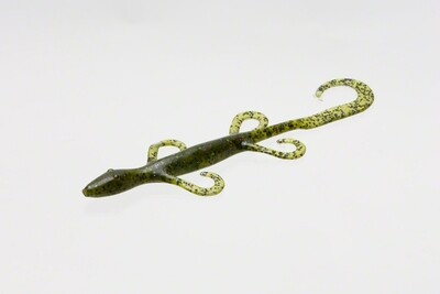 Zoom 002281 Lizard, 6&quot;, 9Pk Watermelon Candy Red