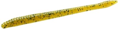 Zoom 004012 Finesse Worm Chartreuse Pumpkin 4128