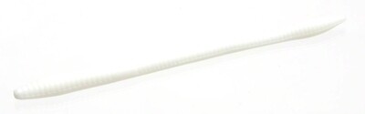 Zoom 006040 Trick Worm 6.5&quot; White 6405