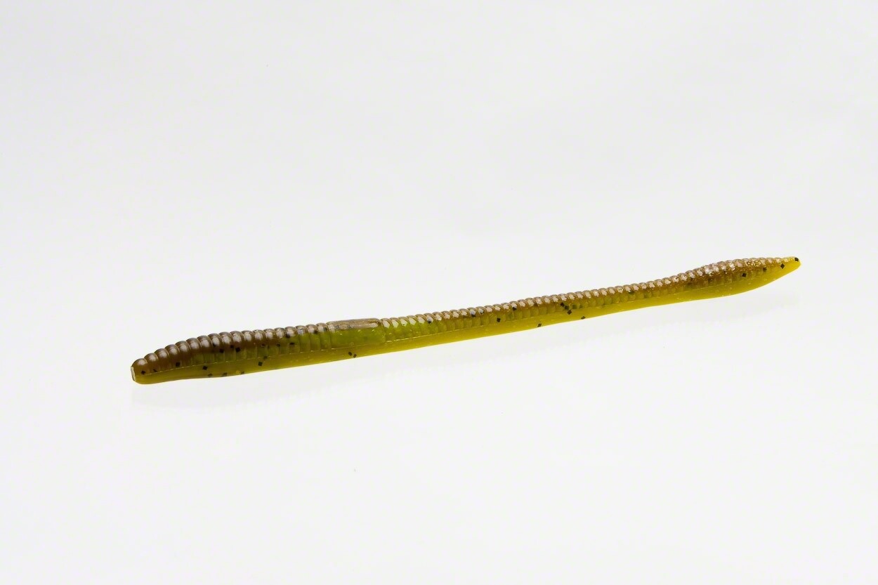 Zoom 006257 Trick Worm 6.5" Bullfrog 8487