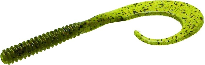 Zoom 021054 Big Dead Ringer Ring Worm, 8&quot;, 10Pk, Watermelon Red