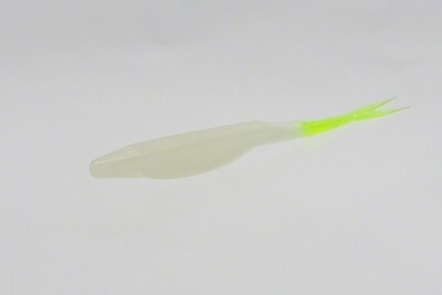 Zoom 023190 Super Fluke Glow Chartreuse Tail 3902