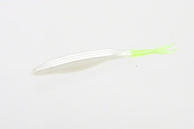 Zoom 023191 Super Fluke Pearl Chartreuse Tail 3919
