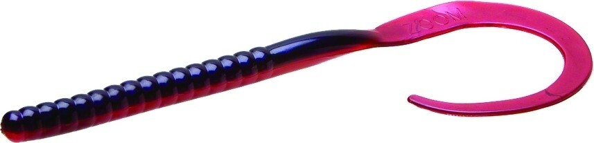 Zoom 026048 Ol&#39; Monster Worm, 10 1/2&quot;, 9Pk, Tequila Sunrise