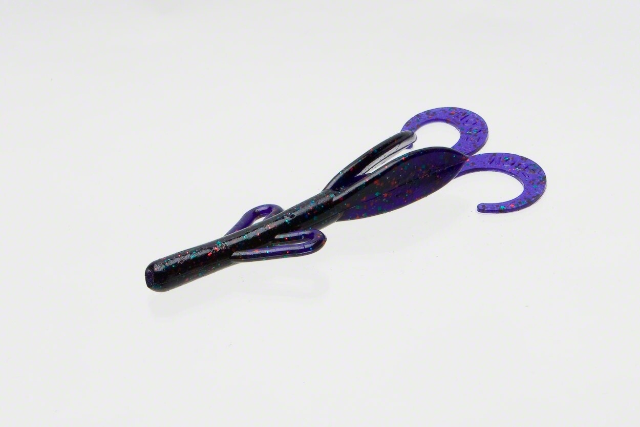 Zoom 042177 Baby Brush Hog, 4&quot; 12Pk, Junebug Red