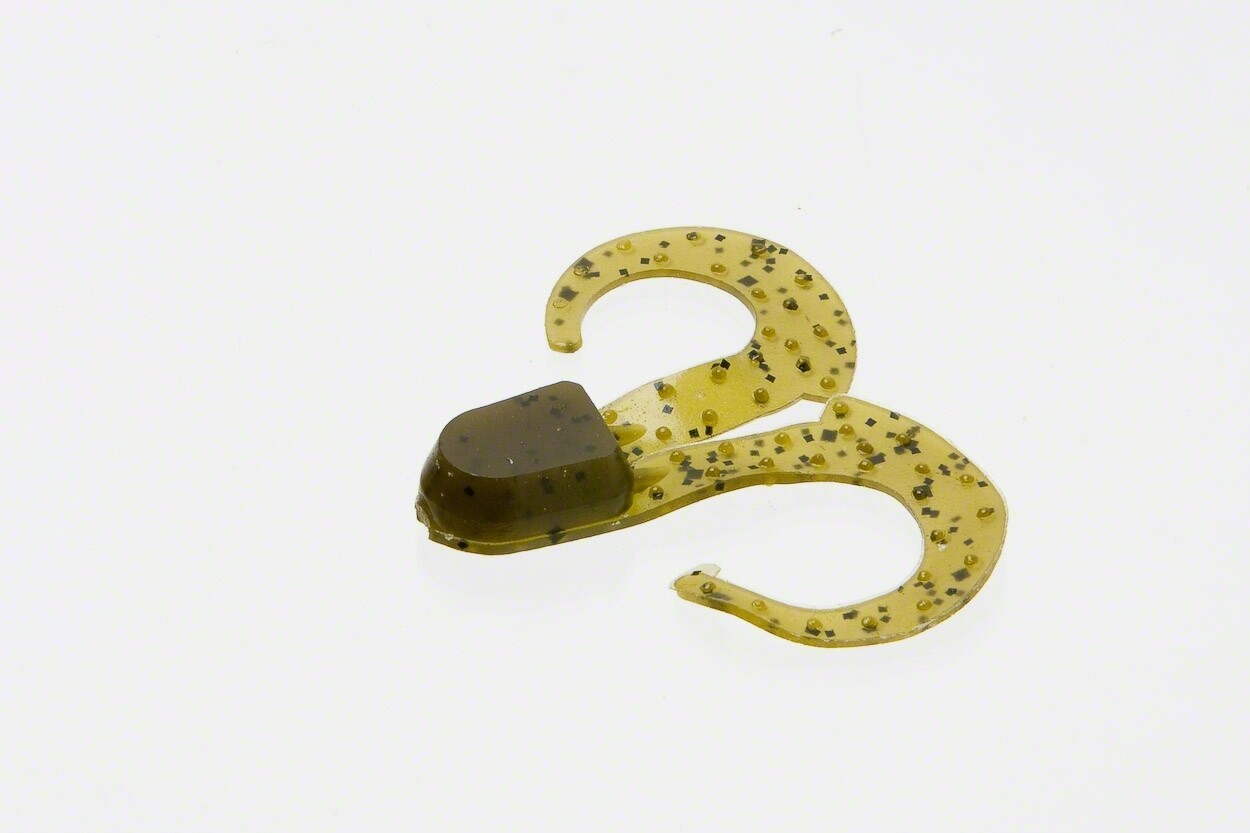 Zoom 043025 Swimmin&#39; Chunk, 3&quot;, 10Pk, Green Pumpkin