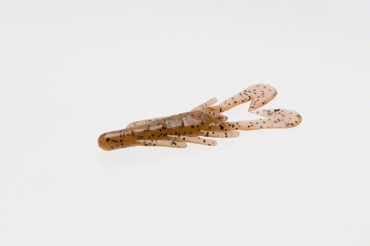 Zoom 080013 Ultra-Vibe Speed Craw 3 1/2&quot;, 12Pk, Pumpkin