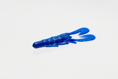 Zoom 080110 Ultra-Vibe Speed Craw 3 1/2", 12Pk, Sapphire Blue