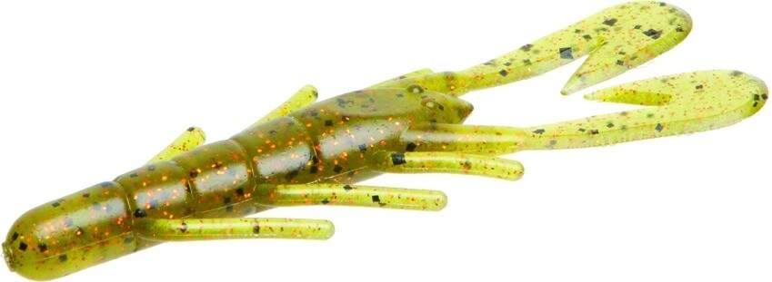 Zoom 080305 Ultra-Vibe Speed Craw 3 1/2&quot;, 12Pk, Watermelon Orange