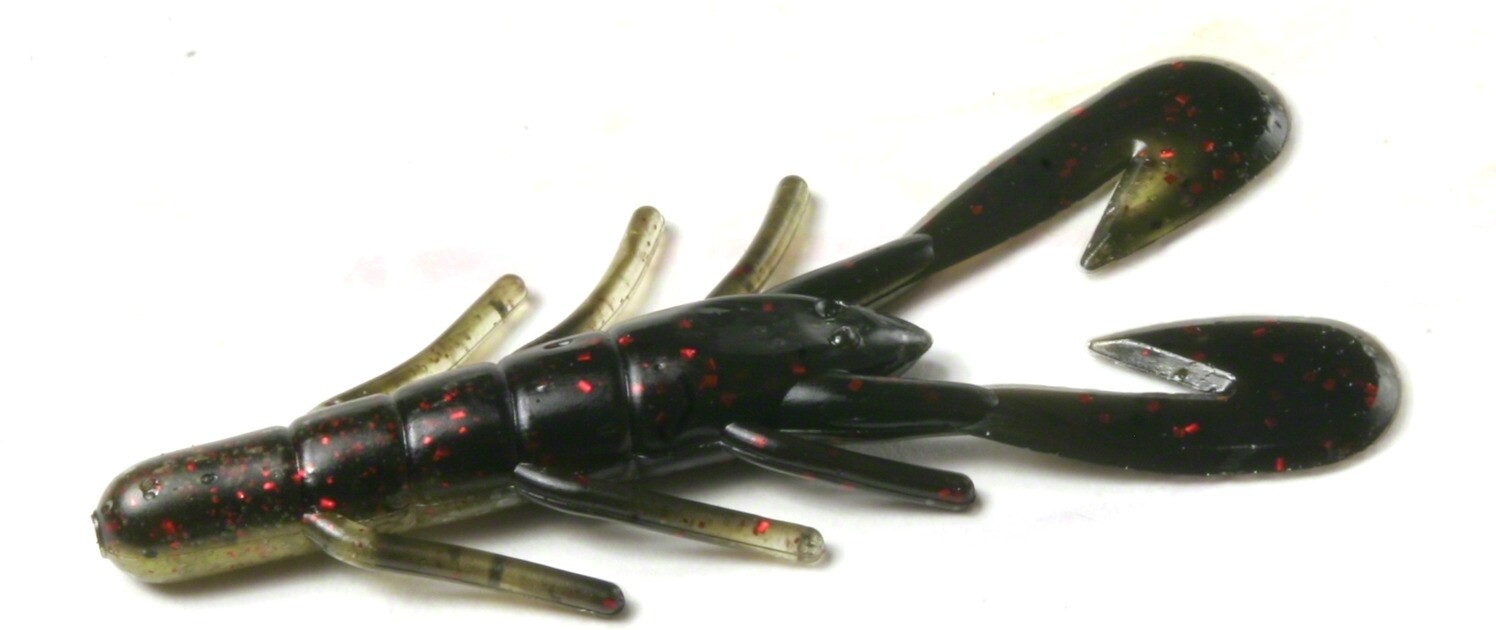 Zoom 080308 Ultra-Vibe Speed Craw 3 1/2&quot;, 12Pk, California 420