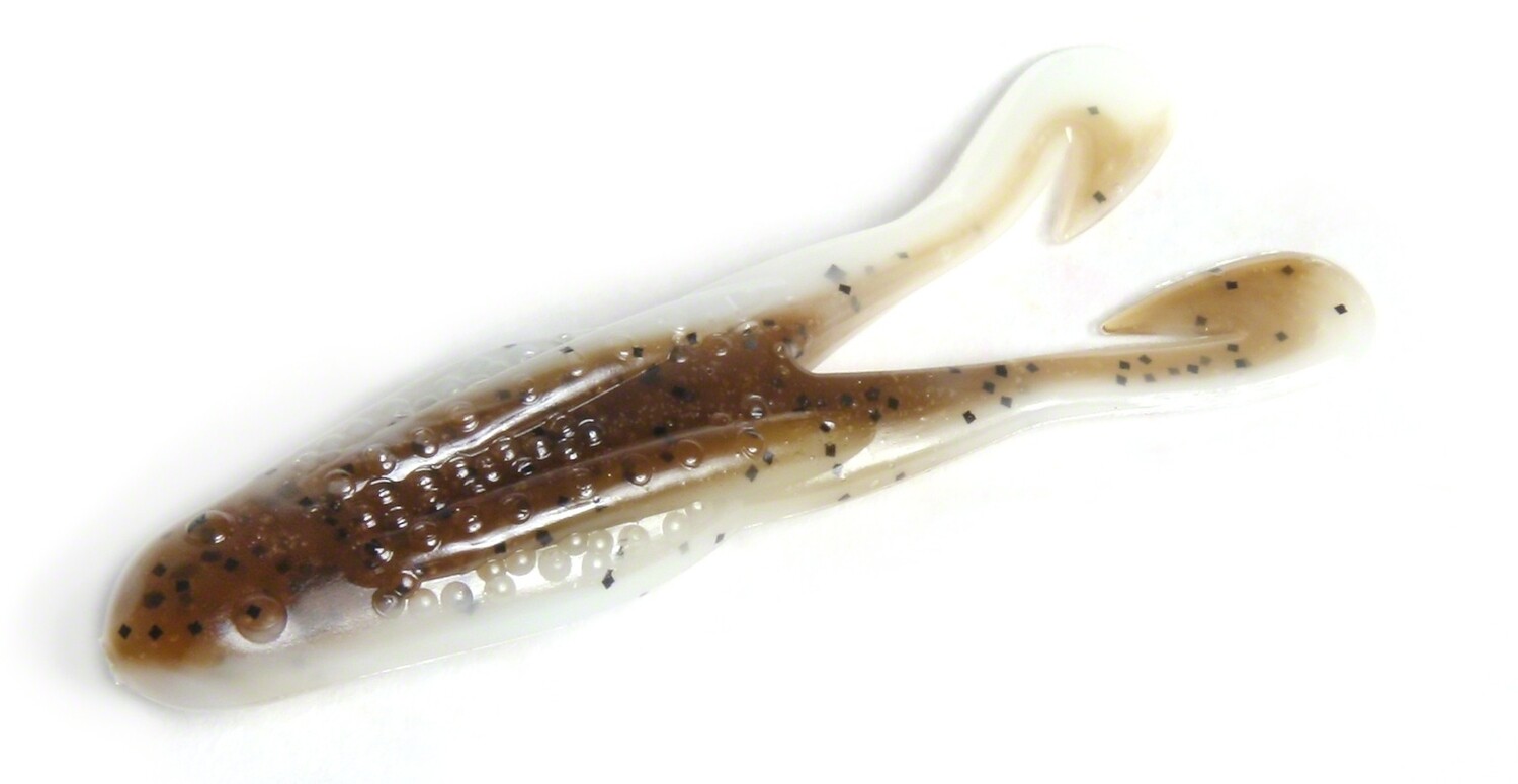 Zoom 083235 Horny Toad, 4 1/4&quot;, 5Pk Green Pumpkin Pearl