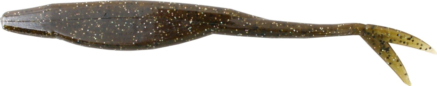 Zoom 112284-SP Magnum Super Fluke 7", 5Pk, Green Pumpkin Magic