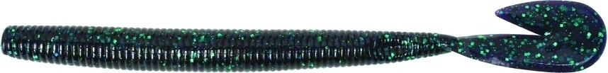 Zoom 113005 Magnum Ultra-Vibe Speed Worm , 7&quot;, 8Pk, Junebug