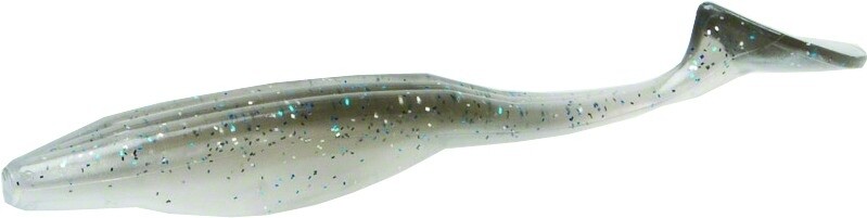 Zoom 117109 Swimmin&#39; Super Fluke Jr. , 4&quot;, 10Pk, Smokin Shad