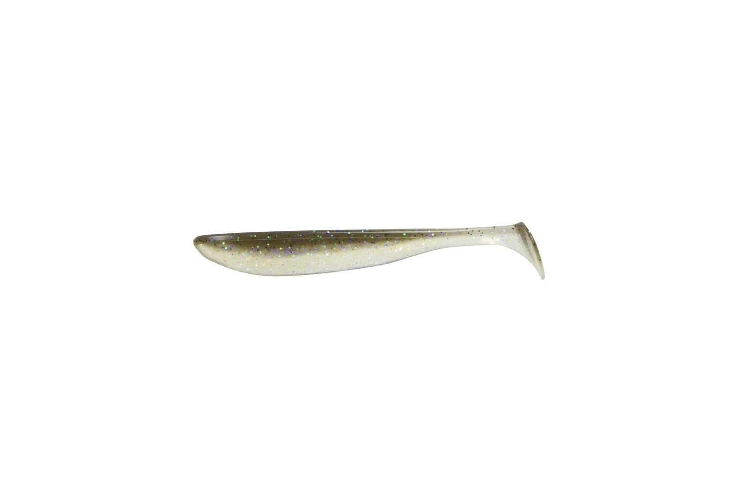 Zoom 136350 Boot Tail Fluke, 4" 10Pk, Electric Shad