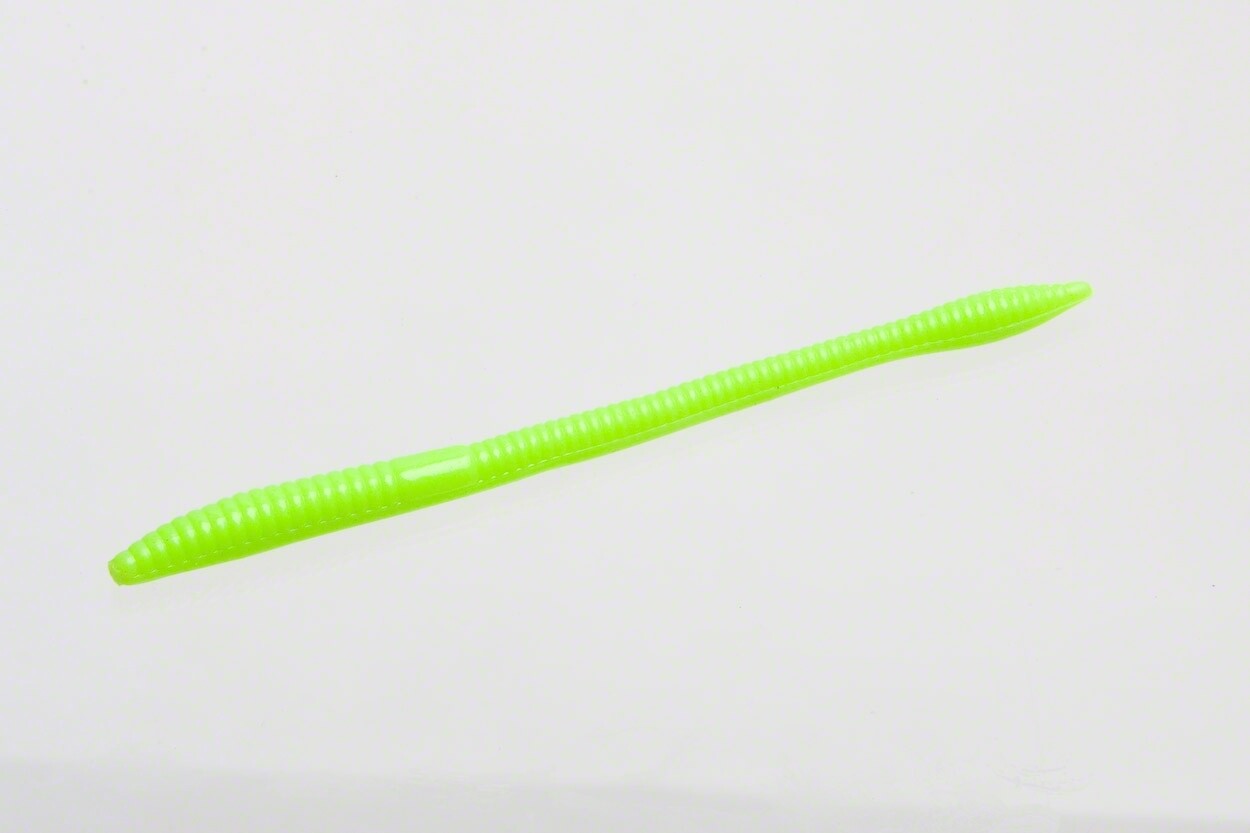Zoom 006127 Trick Worm 6.5&#39;&#39; Limetreuse 2876
