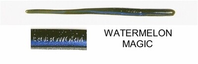 Roboworm 4 1/2" Straight Tail Watermelon Magic