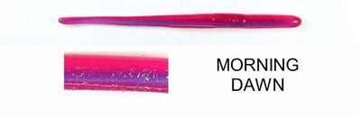 Roboworm ST-H3H0 Straight Tail Worm 4 .5", Morning Dawn, 10/Pack