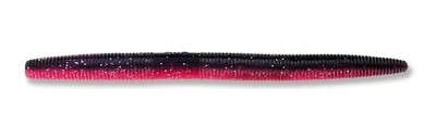 Yamamoto 9-10-922 Senko worm 5", Black & Red with Silver