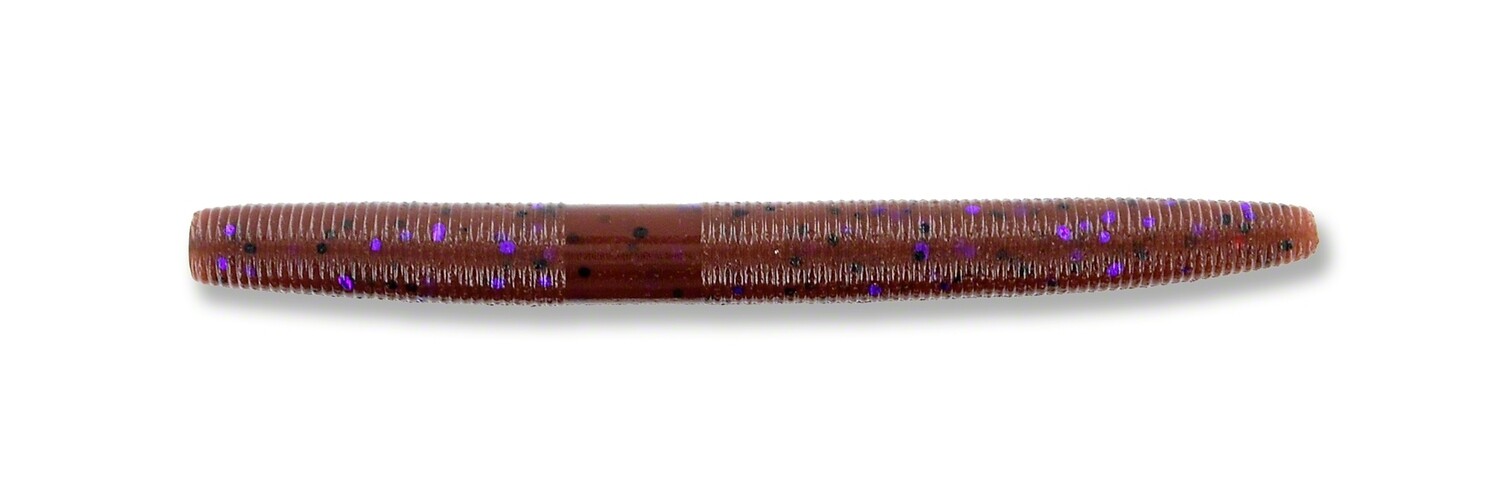 Yamamoto 9S-10-221 Senko Worm, 4" 10pk, Cinnamon Brown with Large