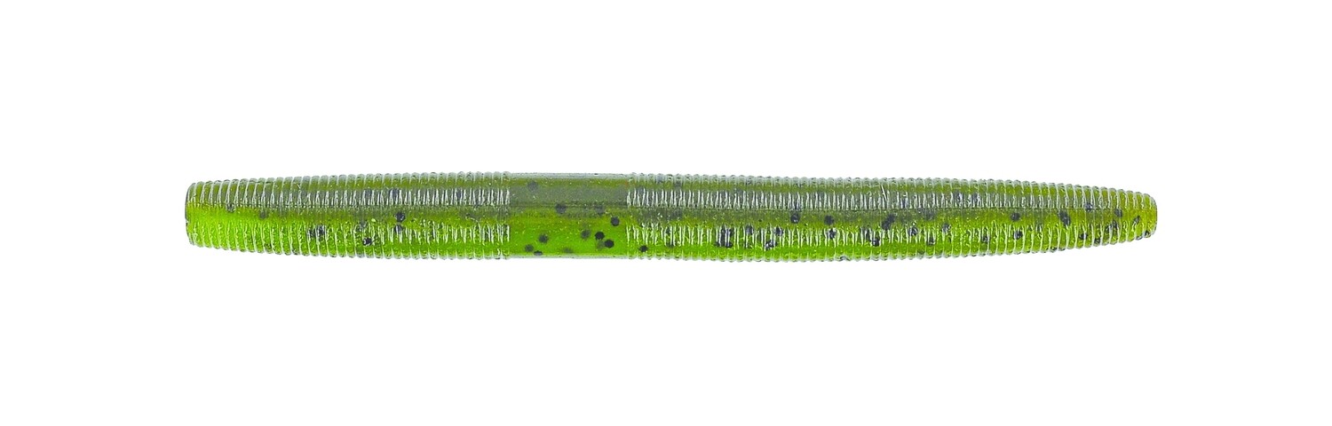 Yamamoto 9S-10-912 Senko Worm, 4" 10pk, Green Pumpkin & Watermelon