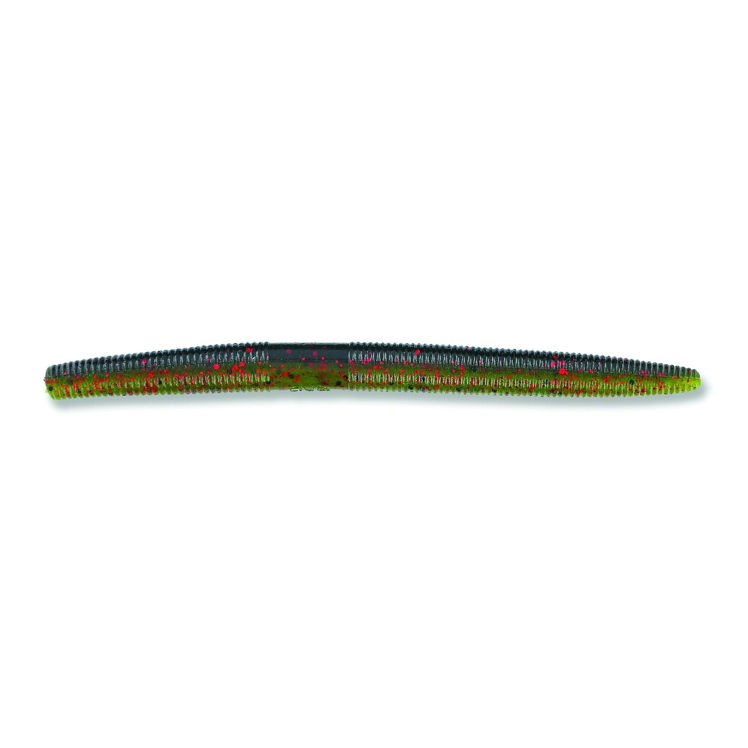 Yamamoto 9S-10-955 Senko Worm, 4&quot; 10pk, Watermelon Black with Red