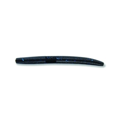 Yamamoto 9X-05-021 Senko Worm, 7" 5pk, Black with Blue