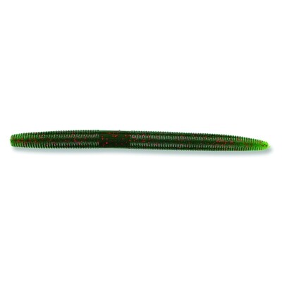 Yamamoto 9X-05-337 Senko Worm, 7", 5pk, Watermelon with Red